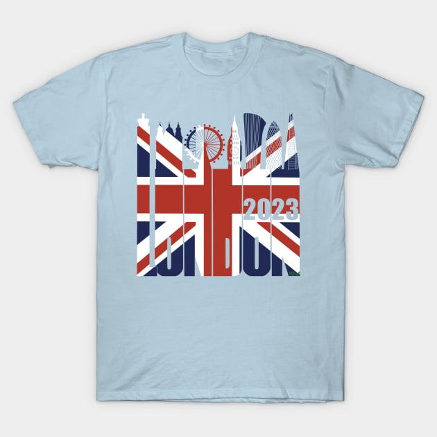 London 2023 T-Shirt by KateVanFloof